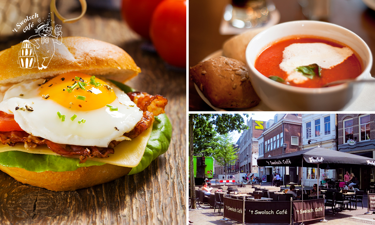 2-gangenlunch à la carte bij 't Swolsch Café