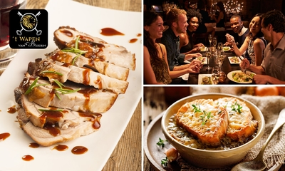 3-gangen keuzediner bij 't Wapen van Leiden