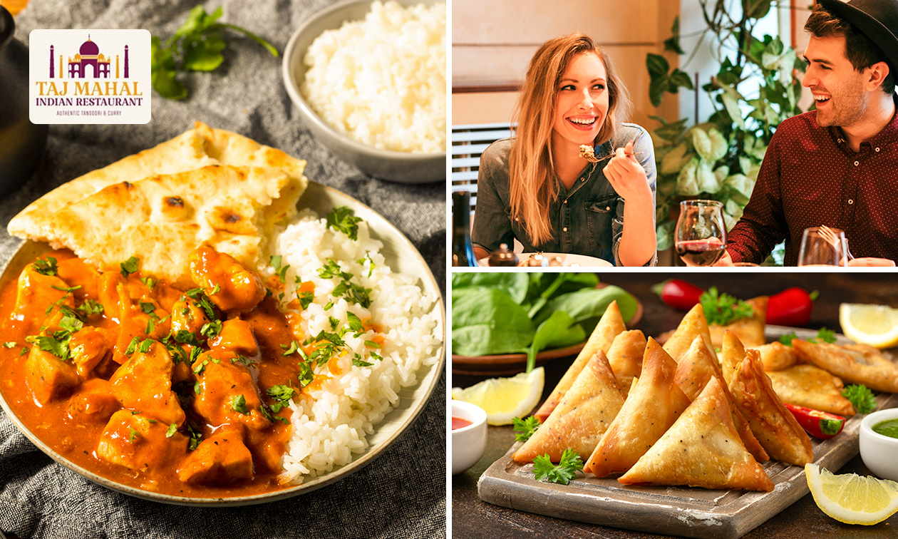 Indiaas 2-gangen keuzediner bij Taj Mahal in hartje Gent