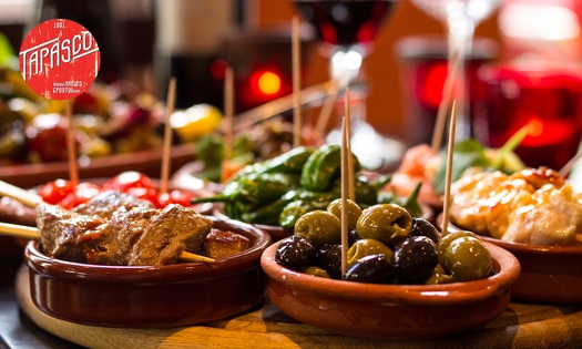 Onbeperkt tapas + dessert bij Tapasco (2,5 uur)