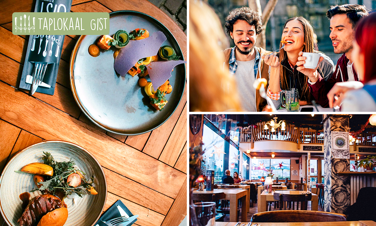 3-gangendiner à la carte aan de Vaartsche Rijn