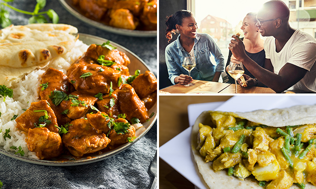 3-Gänge-Menü nach Wahl bei Taste of India