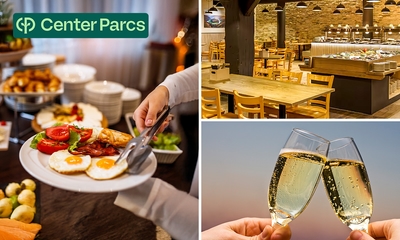 Uitgebreid ontbijtbuffet + glas cava