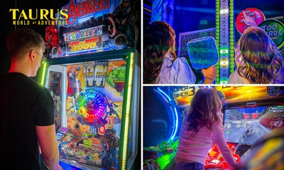 Speeltegoed t.w.v. €25, €50 of €75 voor de nieuwe, uitgebreide arcadehal