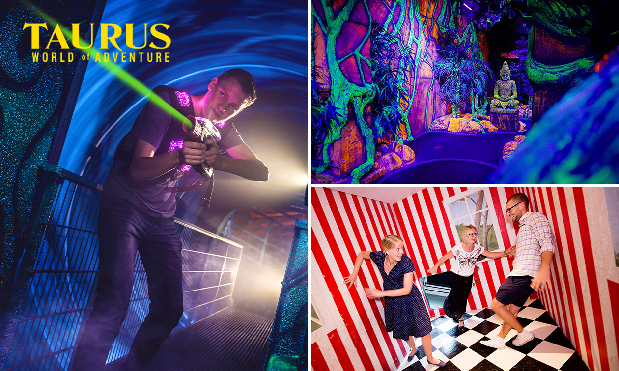 Adventure golf, Lasergame XL of Mission Impossible Family Pack (4 uur)