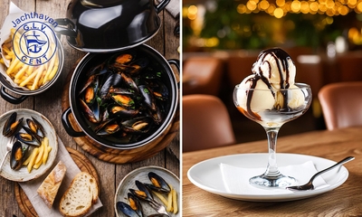2-gangen mossellunch of -diner bij Taverne GLV