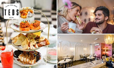 High tea (1,5 uur), shared brunch of ontbijt bij Teds in Amsterdam