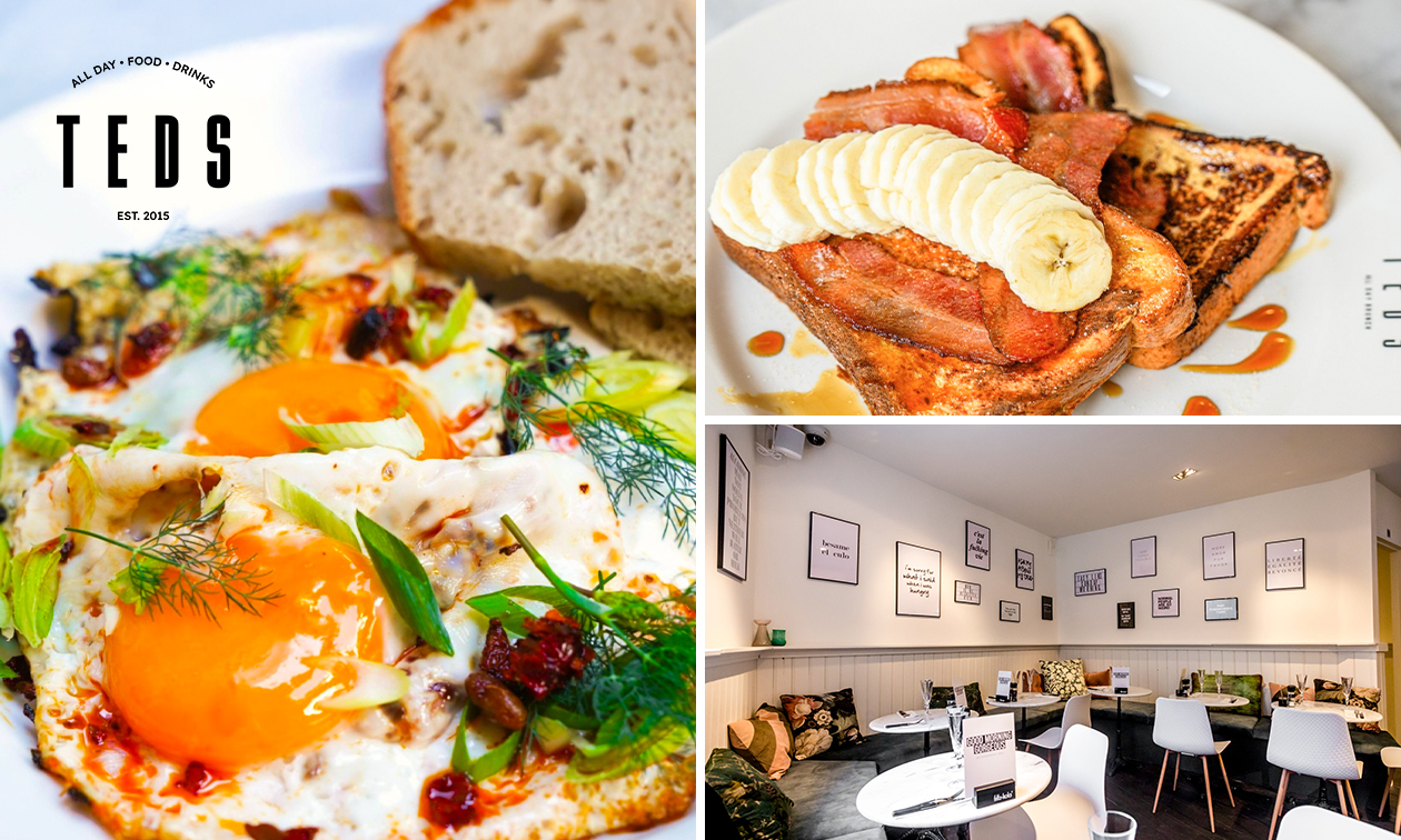 Brunch- of lunchgerecht naar keuze bij Teds Amsterdam Oud-West