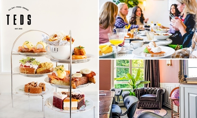 High tea (1,5 uur) of shared brunch (2 uur) bij Teds in hartje Muiden