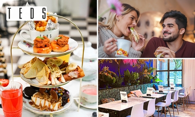 High tea (1,5 uur) + evt. bubbels bij Teds in Breda