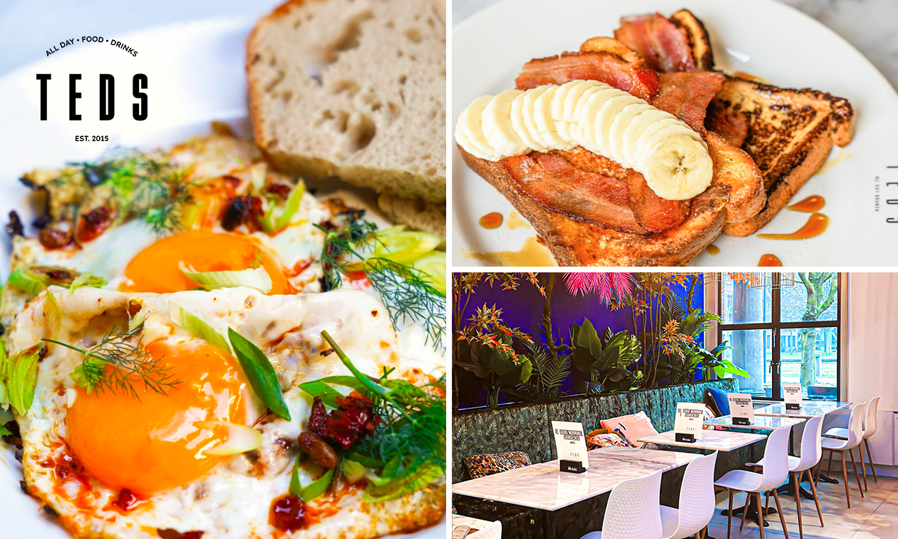 Brunch- lunchgerecht naar keuze bij Teds Breda