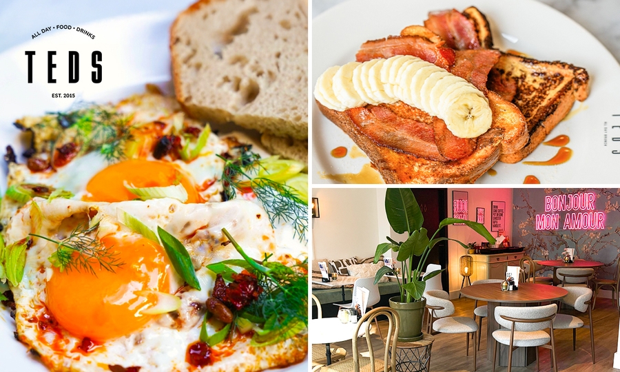 Brunch- lunchgerecht naar keuze bij Teds Breda Botanique