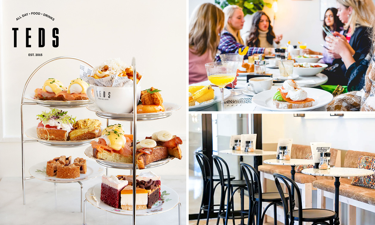 High tea (1,5 uur), shared brunch of ontbijt bij Teds Breda