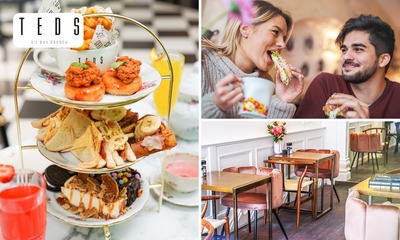 High tea (1,5 uur) + evt. bubbels bij Teds in hartje Den Bosch