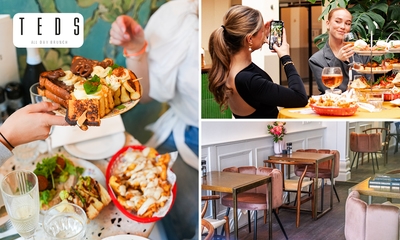 Shared brunch + onbeperkt waffle fries bij Teds in Den Bosch