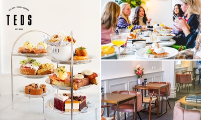 High tea (1,5 uur), shared brunch of ontbijt bij Teds