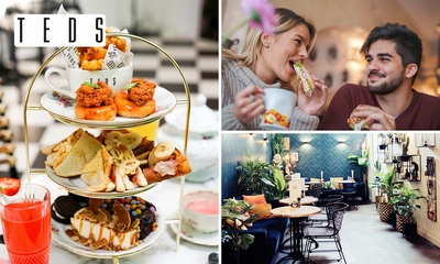 High tea (1,5 uur) + evt. bubbels bij Teds in hartje Den Haag