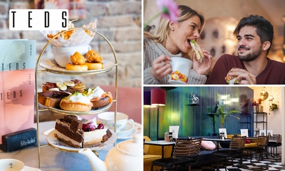High tea (1,5 uur) + evt. bubbels bij Teds in Haarlem