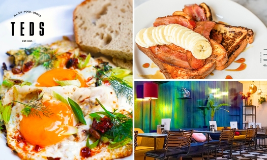 Brunch- of lunchgerecht naar keuze bij Teds Haarlem