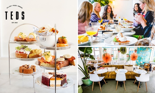 High tea, shared brunch of ontbijt bij Teds Rotterdam Op 't Dak