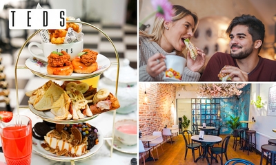 High tea (1,5 uur) + evt. bubbels bij Teds in hartje Utrecht