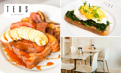 Ontbijt + jus d'orange + koffie/thee bij Teds in hartje Utrecht