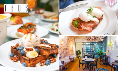 Ontbijt + jus d'orange + koffie/thee en evt. glas bubbels bij Teds Utrecht Stadhuisplein