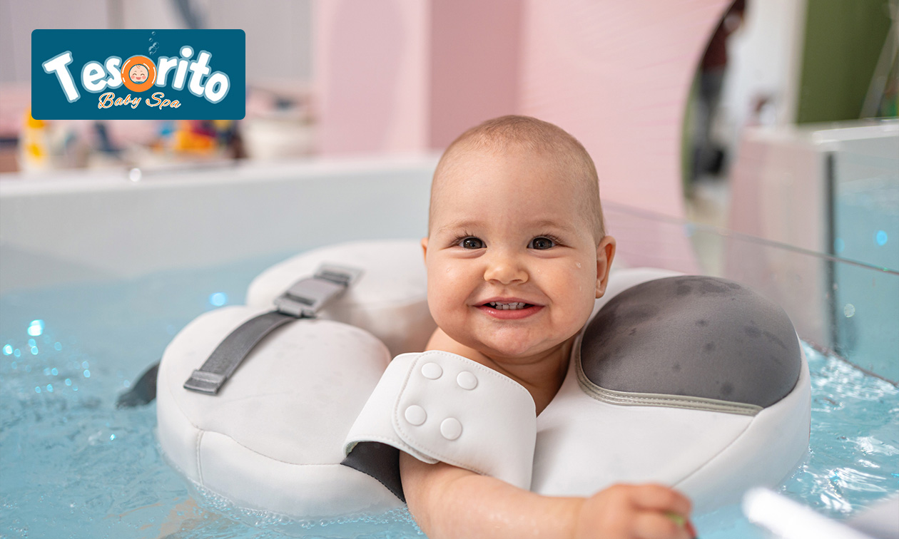 Babyfloating + evt.  massage