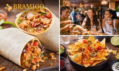 3-gangenproeverij bij Tex-Mex Restaurant Bramigo