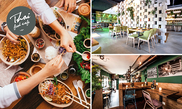 2-gangen keuzediner bij Thai Food Café | Soi 74