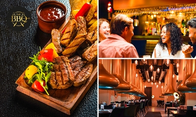 Barbecuediner + dessert + koffie/thee in hartje Antwerpen