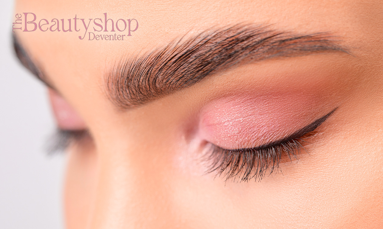 Powder brows + nabehandeling