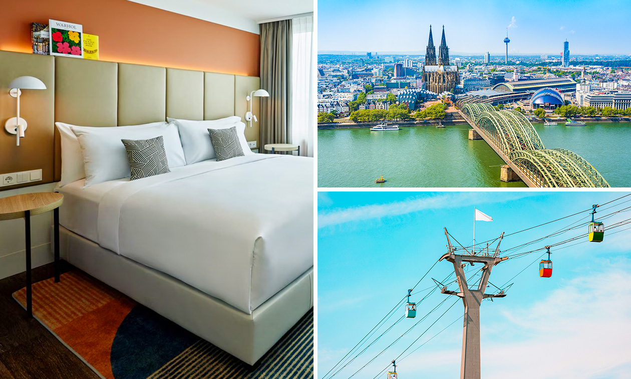 Overnachting voor 2 + ontbijt + CologneCard in Keulen