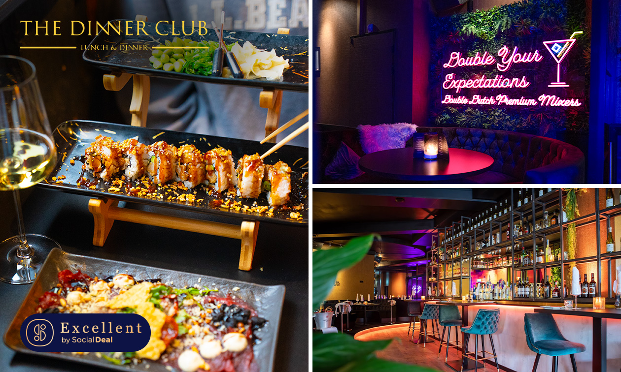 Wijnproeverij incl. hapjes The Dinner Club