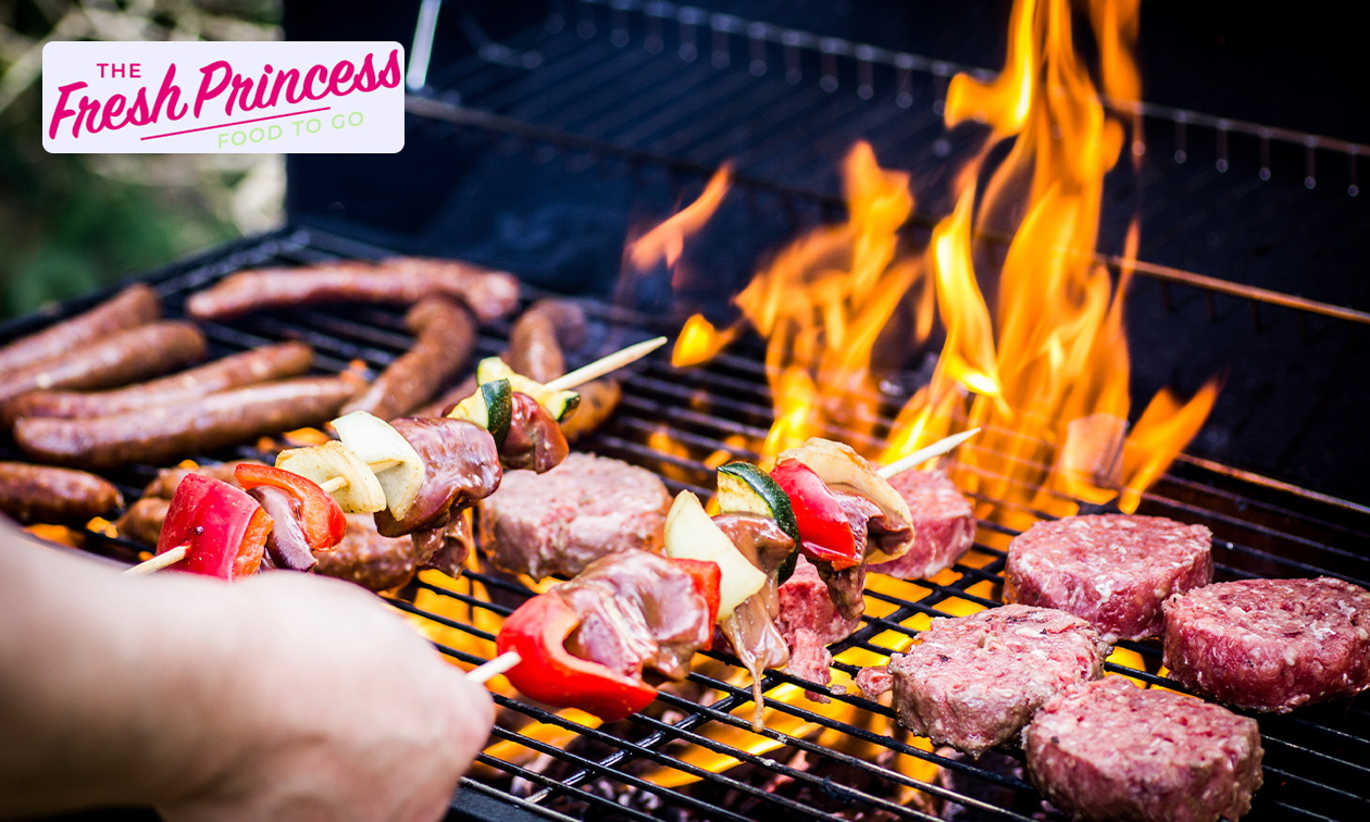 Barbequepakket zonder vlees (4 personen)