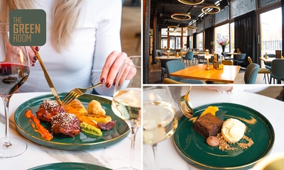 3-gangendiner à la carte + amuse bij The Green Room