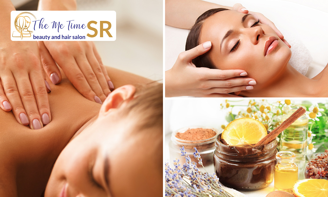 Massage of rugbehandeling naar keuze (30, 45, 50 of 60 min) of gezichtsbehandeling (50 of 60 min)