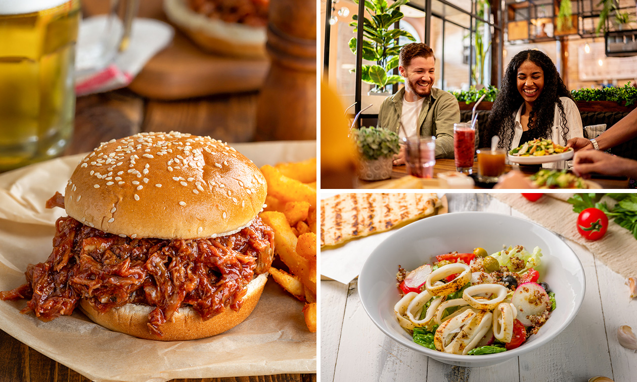 2- of 3-gangendiner à la carte