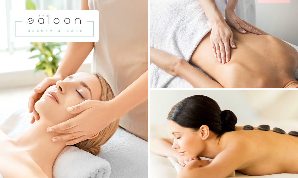 Gelaatsverzorging, rugverzorging of -massage (75 min)