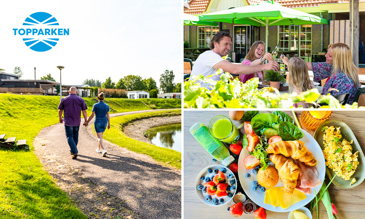 Wandelarrangement incl. warme drank + gebak + 2-gangenlunch of luxe ontbijt