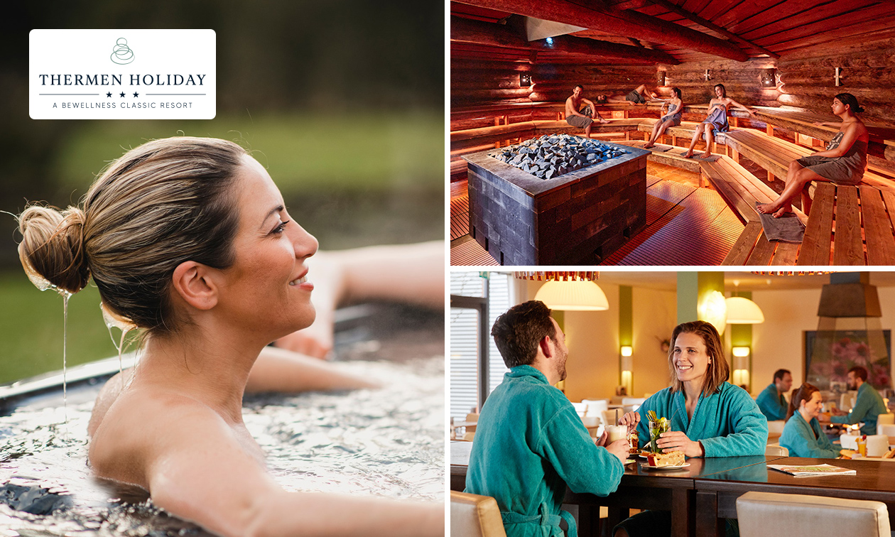 Dagentree Thermen Holiday + koffie of thee