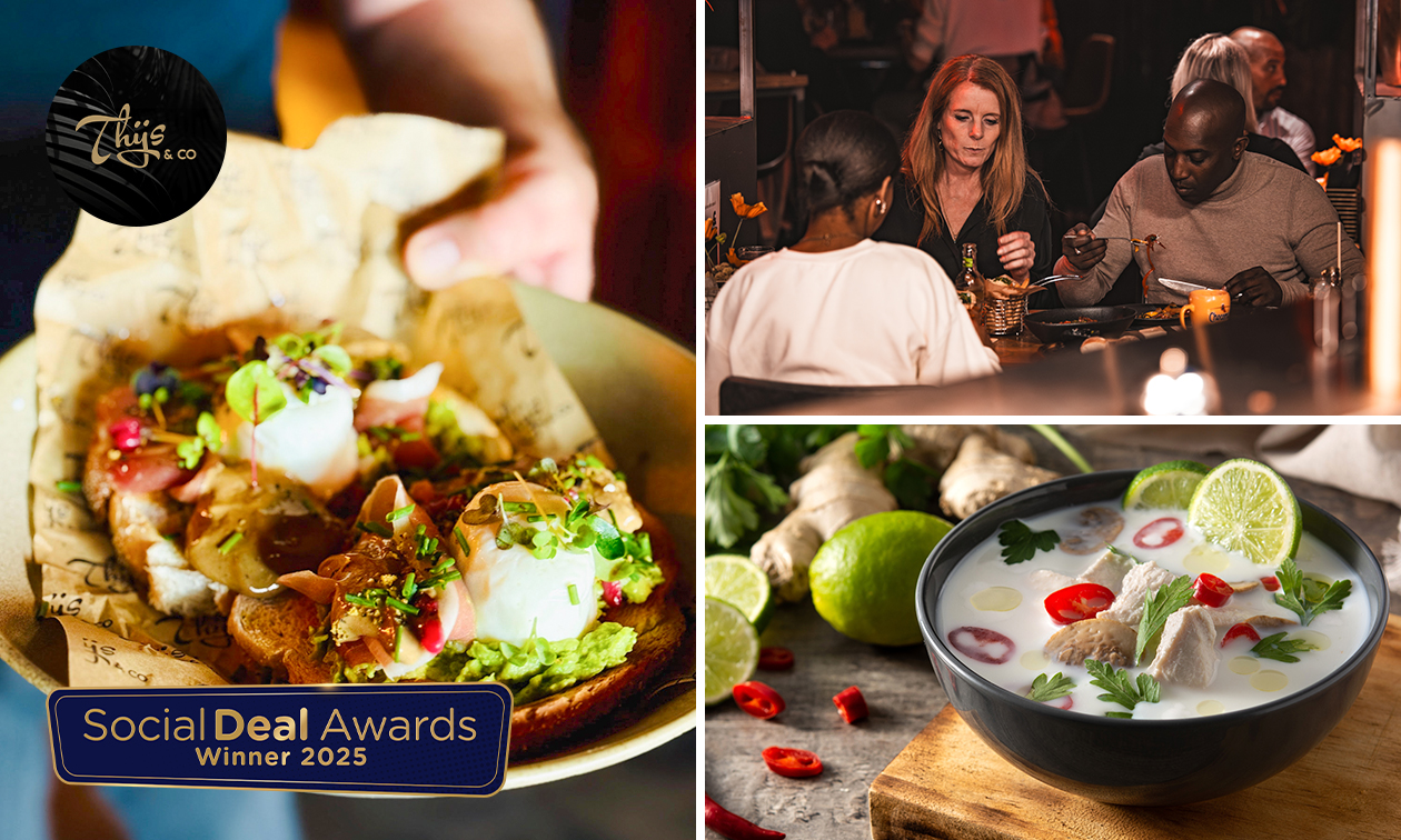 2-gangen keuzelunch bij Thijs & Co