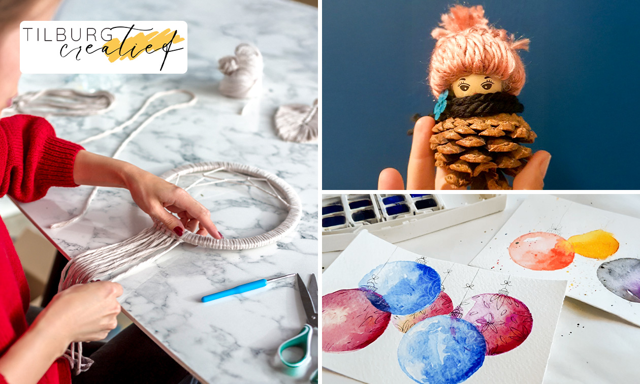 Creatieve workshop naar keuze (2,5 of 3 uur) incl. koffie/thee + lekkernij