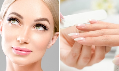 Wimperextensions of manicurebehandeling + gellak, BIAB of acrylnagels