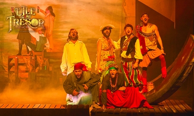 Ticket voor de musical “Het Eiland met de Schat”