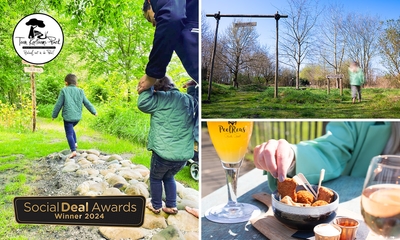 Entree blotevoetenpad (1 uur) + luxe bittergarnituur + drankje bij Toon Kortooms Park