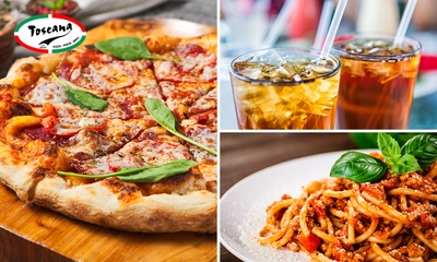 Hoofdgerecht + drankje naar keuze voor afhaal bij Toscana Roosendaal