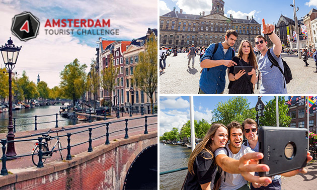 Amsterdam Tourist Challenge spel (1,5 tot 4 uur)