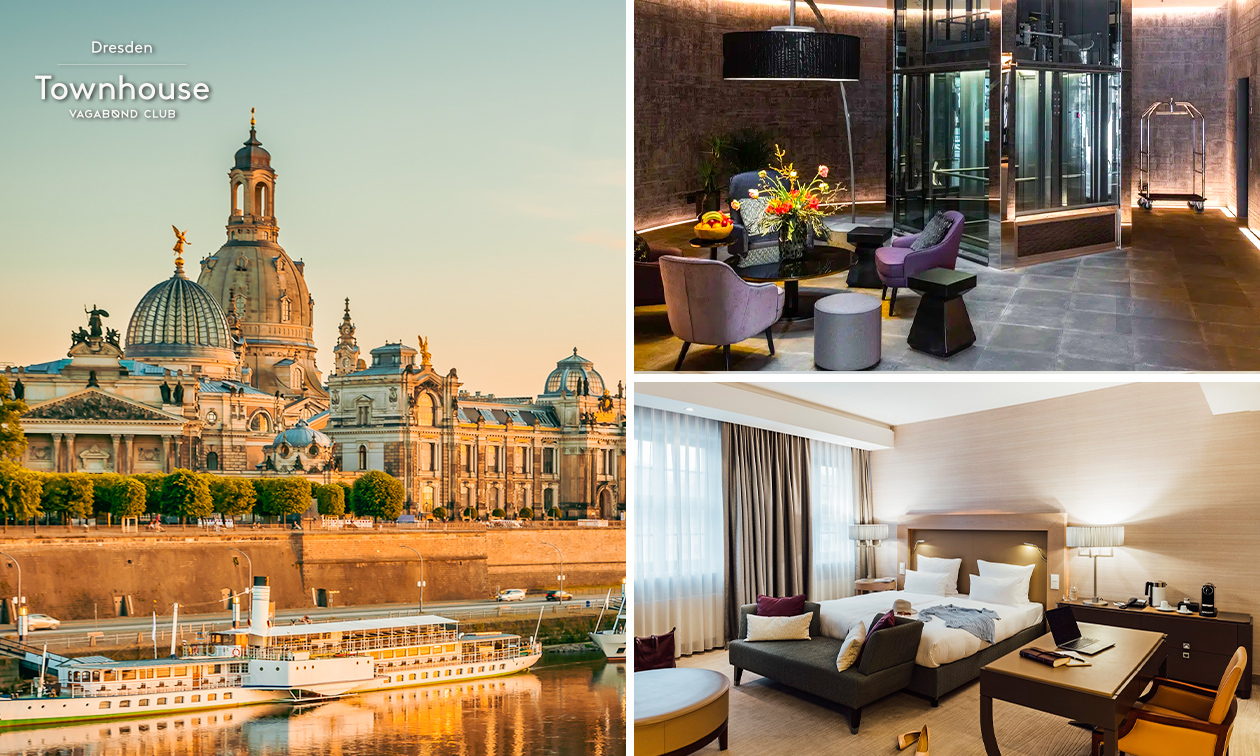 Overnachting voor 2 + ontbijt + welkomstdrankje in Dresden
