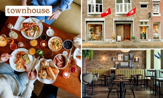 Ontbijtbuffet bij Townhouse Hotel Maastricht